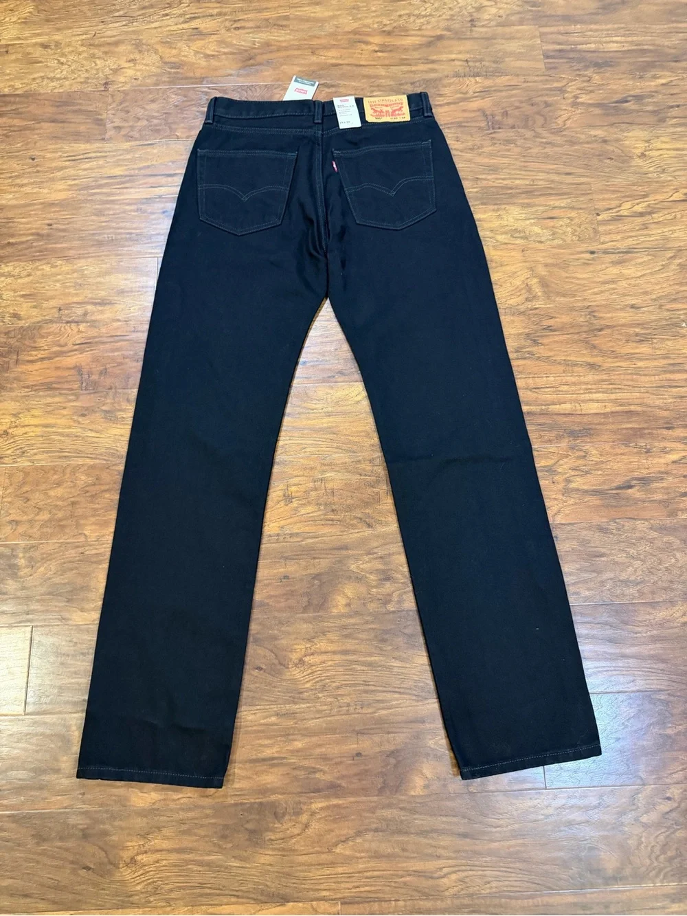 Men's Levi’s 33x34 Black Straight-Leg Jeans